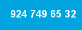 924 749 65 32